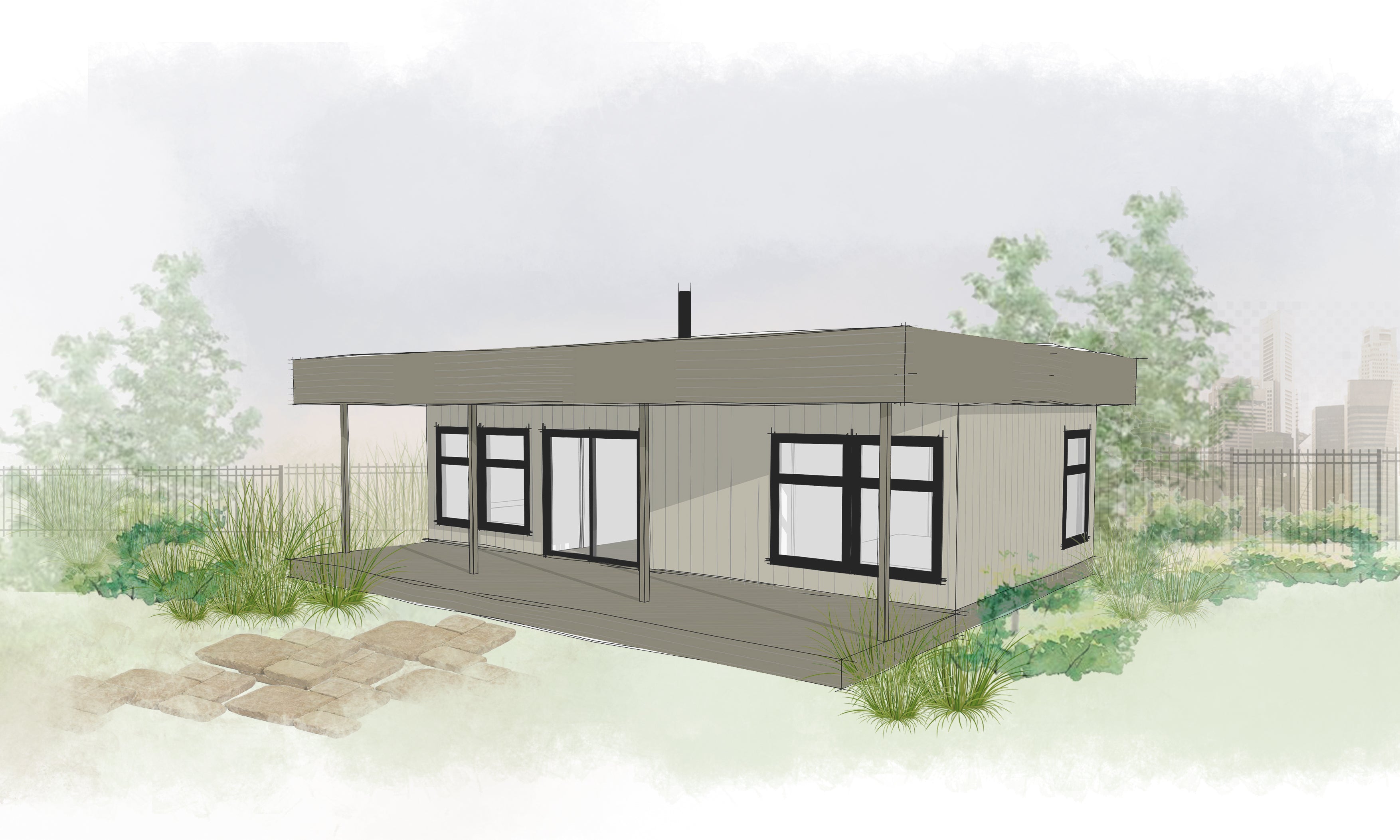 Shop Our House Plans Dream it The Town Retreat S.A. Design Collective