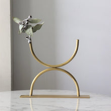 Load image into Gallery viewer, Symmetri - Solid Brass Vase