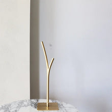 Load image into Gallery viewer, Twig - Solid Brass Vase