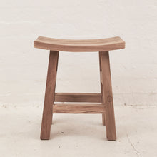 Load image into Gallery viewer, Curved Rustic Stool
