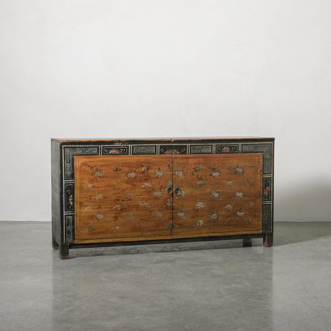 Chinese Vintage Painted Sideboard