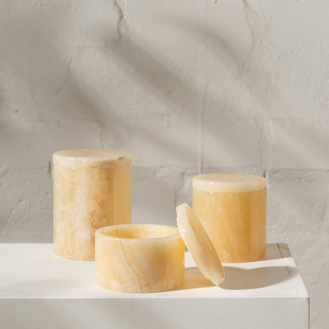 Medium Nevya Onyx Canister