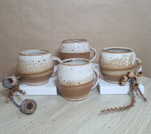 Load image into Gallery viewer, Mottled Hazel Cups (with handles)
