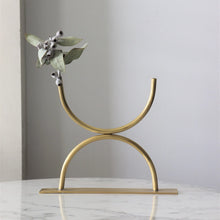 Load image into Gallery viewer, Symmetri - Solid Brass Vase
