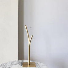 Load image into Gallery viewer, Twig - Solid Brass Vase
